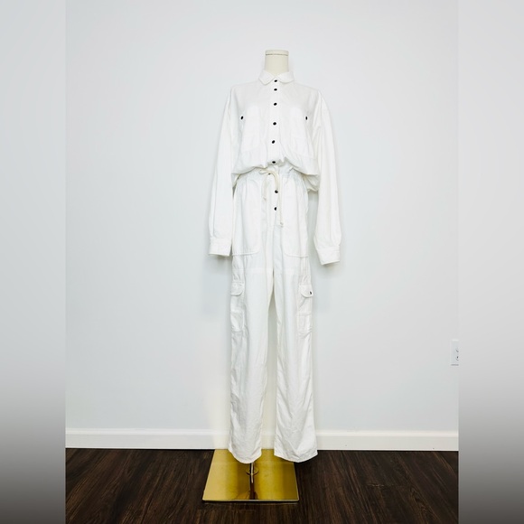 Isabel Marant Etoile Veado Denim Jumpsuit - Picture 3 of 13